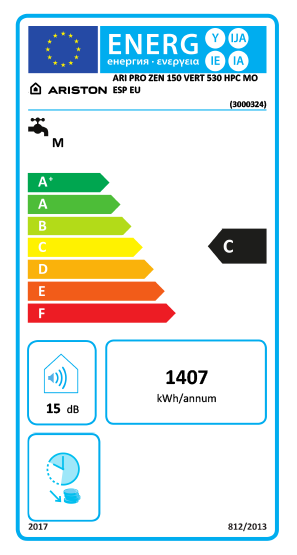 ARISTON - TERMOACUMULADOR PRO ZEN 150 V EU 3000324