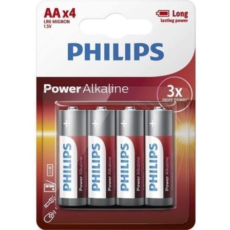 Philips Power Alkaline Pilha LR6P4B/10