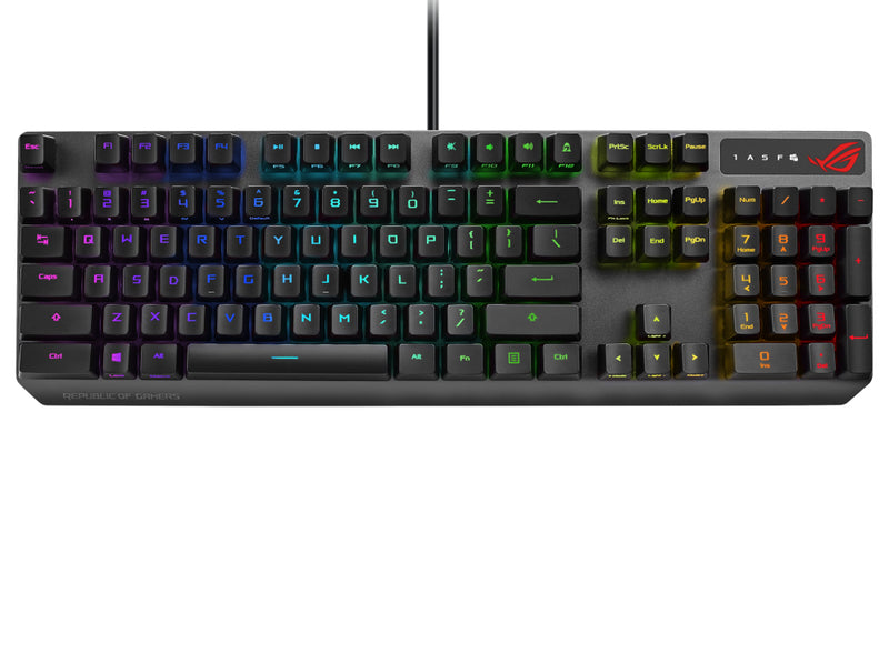 ASUS ROG Strix SCOPE RX teclado USB Preto