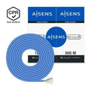 AISENS A135-0663 cabo de rede Azul 305 m Cat6 U/UTP (UTP)