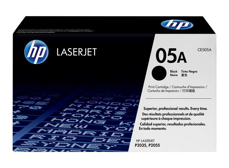 TONER PRETO HP LASERJET P2035- CE505A