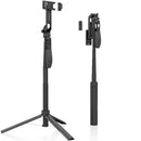 PALO PARA SELFIE + TRÍPODE AISENS SS01ST-299 NEGRO
