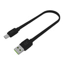 CABLE USB - USB-C GREEN CELL GCMATTE, 25CM, WITH ULTRA CHARGE, QC