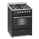 FOGÃO MEIRELES E610BL ST( AÇO INOXIDÁVEL  - 4 G  - MULTIFUNÇÕES