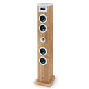 THOMSON SOUND TOWER 60W CD USB SD RADIO AUX MANDO WOODWHITE DS121