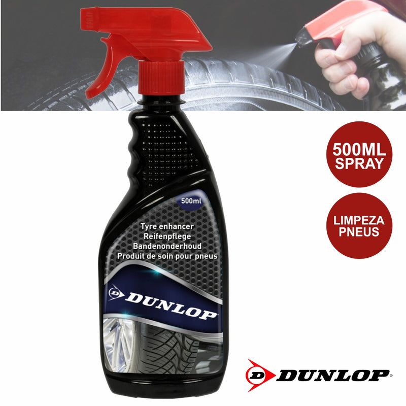 SPRAY DE LIMPEZA PNEUS 500ML DUNLOP