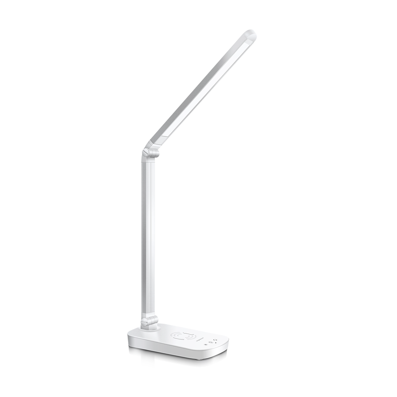 CANDEEIRO DE MESA LED SEM FIO RECARREGÁVEL BRANCO 5W 2700-6400K