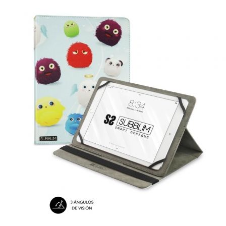 CAPA SUBBLIM TRENDY FURRY PARA TABLETS DE 10.1"-11"