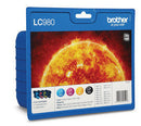 PACK 4 TINTEIROS BROTHER LC980