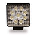 LUZ DE TRABALHO 9 LED 2150LM 10-80V 27W QUADRADO 60° GOODYEAR