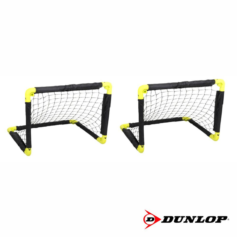 CONJUNTO 2 BALIZAS DE FUTEBOL 55X44X44CM DUNLOP