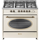 FOGÃO COM FORNO MEIRELES MONZA E 914 CR 5 BOCAS GÁS BUTANO