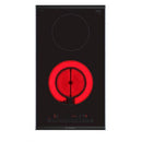 Bosch Serie 6 PKF375FP2E placa Preto Embutido 30 cm 2 zona(s)