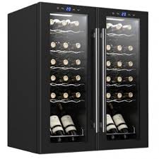 SVAN CYCLIC VINOTECA 111L 36 BOTTLES G BLACK TOUCH DISPLAY 2 DOOR