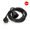 EXTENSÃO DE CABO 3X1,5MM T/TL 5M PRETO EDM