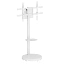 SUPORTE MÓVEL PARA TV AT 86" E 56KG. ORIENTAÇÃO RETRATO OU PAISAG