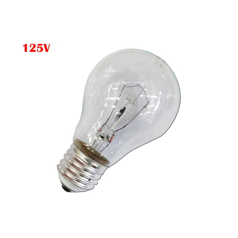 LÂMPADA INCANDESCENTE STANDARD TRANSPARENTE 60W E27 125V (SOMENTE