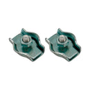 CERRA-CABOS PLANO SIMPLES SJT03, 4 MM, GALVANIZADO, BLÍSTER 2 UNI