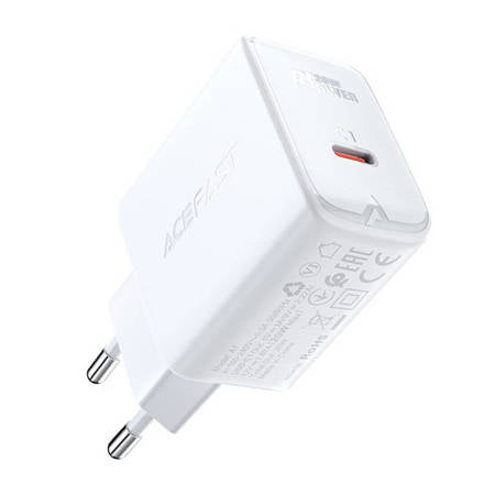 CARREGADOR DE PAREDE ACEFAST A1 PD20W. 1X USB-C