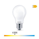 LÂMPADA STANDARD LED E27 8,5W 1.055LM 4000K LUZ DIA Ø6X10,4CM. PH