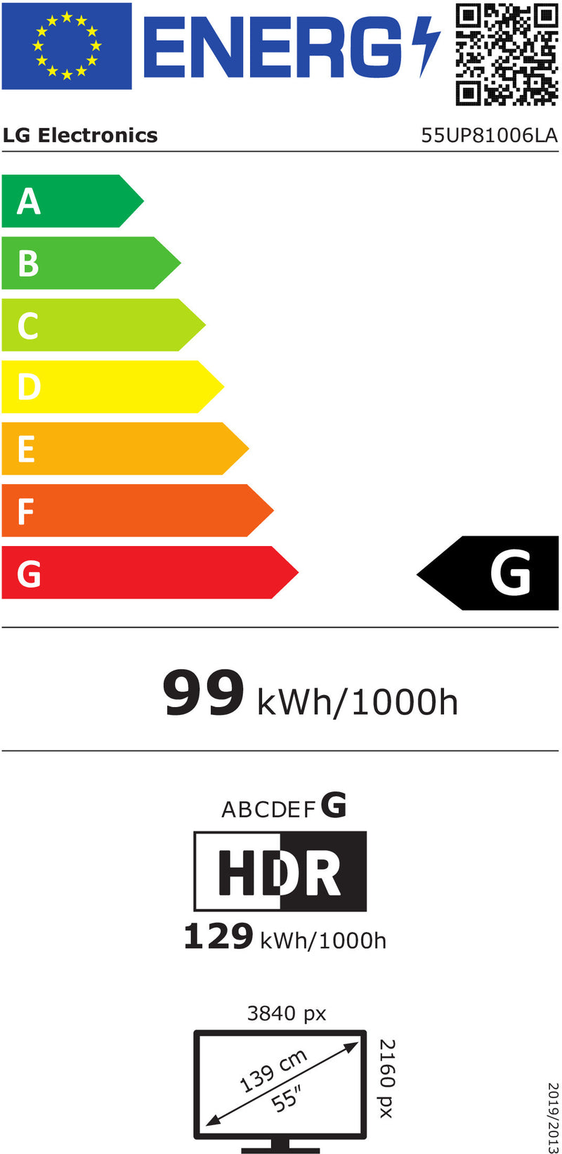 TV LG UHD4K-SMTV-60HZ-55UP81006LA