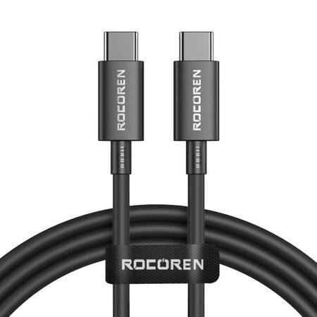 CABO DE CARREGAMENTO RÁPIDO ROCOREN USB-C PARA USB-C SÉRIE SIMPLE