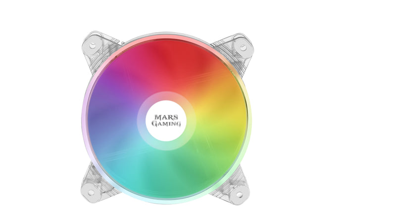 VENTOINHA MARS GAMING MFD 12CM FAN, CHROMA RGB AUTO, ULTRA-SILENT