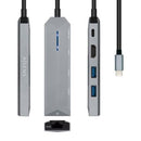 AISENS ASUC-5P003-GR base & duplicador de portas Com fios USB 3.2