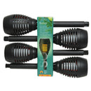 CONJUNTO DE 4 ESTACAS SOLARES EFEITO CHAMA Ø7,5X27CM CORES/MODELO