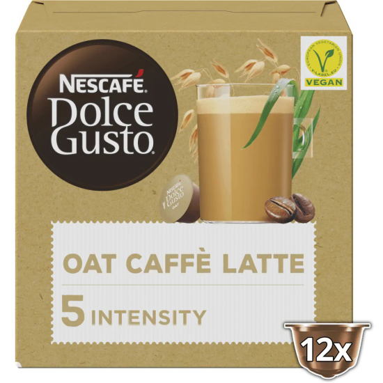 CÁPSULAS DE CAFÉ DOLCE GUSTO OAT CAFFE LATTE ( 36  - OS NOSSOS ES
