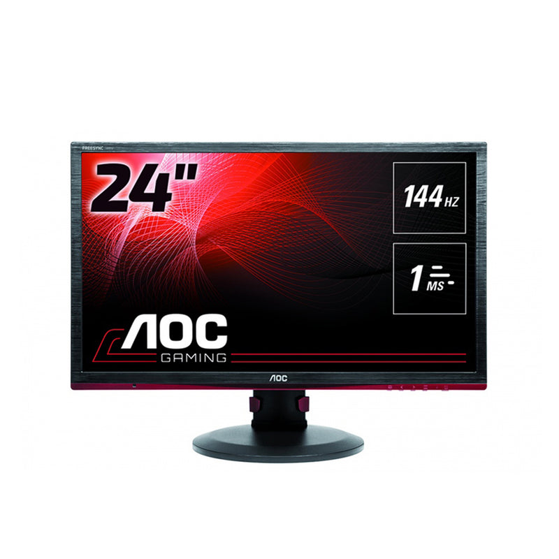 AOC MONITOR LED 24" FHD 1MS 144HZ VGA DVI HDMI DP USB GAMING G246