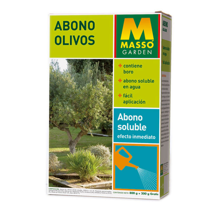 ADUBO SOLÚVEL PARA OLIVEIRAS 1KG 234077 MASSÓ