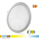 DOWNLIGHT LED DE ENCASTRAR, REDONDO, 18 W, 3CCT, 1820 LM, EMBELHE