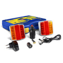 KIT LUZES LED MAGNÉTICAS E SEM FIOS 12 V PARA TRAILER