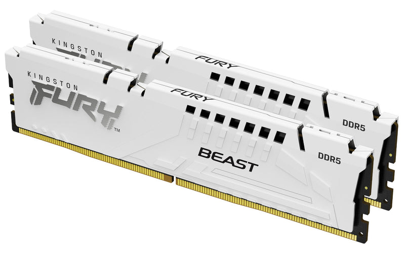 MEMÓRIA RAM 32GB 6000MTS DDR5 CL36 DIMM (KIT OF 2) FURY BEAST WHI