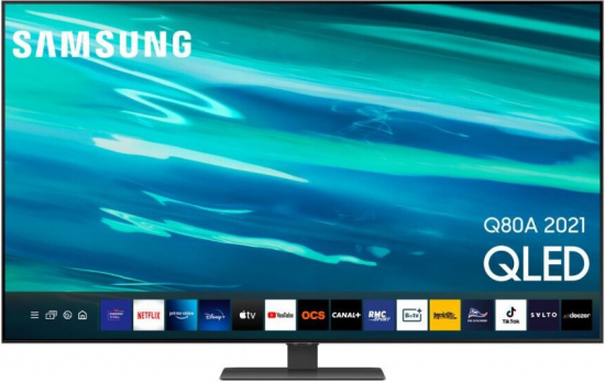 SAMSUNG - QLED SMART TV UHD 4K QE75Q80AATXXC