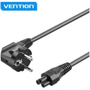 CABLE DE ALIMENTACIÓN VENTION ZCKBAC IEC C5 HEMBRA - CEE7 MACHO 1