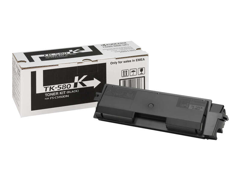 KYOCERA TK-580K toner 1 unidade(s) Original Preto