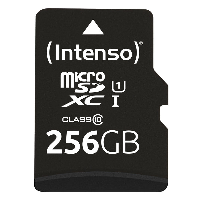 TARJETA MICRO SD INTENSO 256 GB CON ADAPTADOR