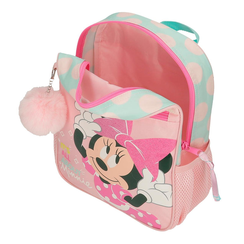 MOCHILA ESCOLAR DISNEY MINNIE PLAY ALL DAY 28CM