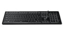 TECLADO SLIMSTAR 820 AI ILUMINADO - PRETO