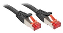 Lindy RJ-45 Cat.6 S/FTP 20m cabo de rede Preto Cat6 S/FTP (S-STP)