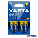 Varta 4x AA Bateria descartável Alcalino