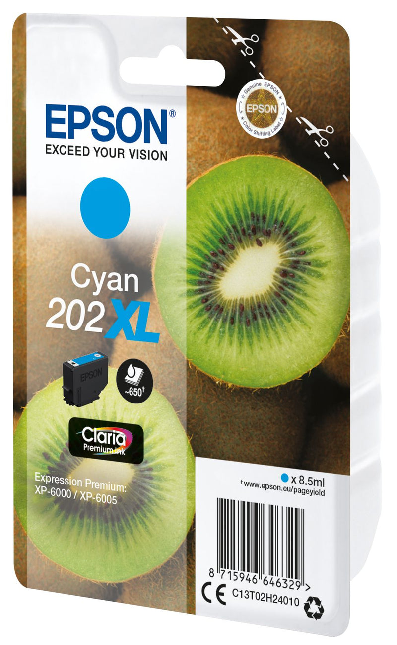 Epson Kiwi 202XL tinteiro 1 unidade(s) Original Rendimento alto (