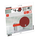 DISCO DE LIXA PARA GESSO CARTONADO Ø225 MM G400, BLISTER 5 UN