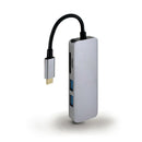 METRONIC ADAPTADOR USB-C MACHO 5 EM 1