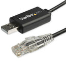 StarTech.com ICUSBROLLOVR cabo de rede Preto 1,8 m