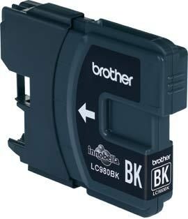 Brother LC-980BK tinteiro 1 unidade(s) Original Preto