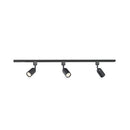 SISTEMA DE CALHA EASYLINK COM 3 PROJETORES SHEA, 5 W, COR PRETA