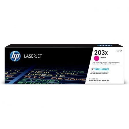 HP Toner LaserJet Original 203X Magenta de elevado rendimento